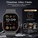 thumbnail image 2 of Correa TiMOVO de aleación de titanio para Apple Watch 49 mm, negra, 2 of 8