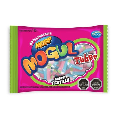 Marshmallows Morf Tuber Frutilla 180 G Arcor