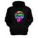 thumbnail image 1 of Polerón Canguro The Rolling Stones Negro Talla L Unisex, 1 of 2