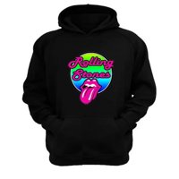 Genérico - Polerón Canguro The Rolling Stones Negro Talla M Unisex
