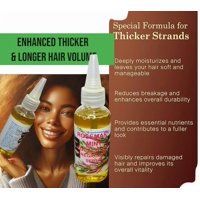 Organic Hair Solution - Rosemary Menta Eucalyptus Cuero Cabelludo Y Aceite De Crecimiento Del Cabello: Para Cabello Más Largo, Más Largo Y Completo 2 Oz