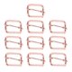 thumbnail image 3 of Clips De Repuesto De Liberación Rápida Ajustables Con Hebilla De 10 Piezas 25x19 Mm Oro Rosa, 3 of 5