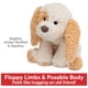 thumbnail image 2 of Peluche de peluche con forma de cachorro de la colección GUND Cozys de 10 pulgadas, 2 of 8