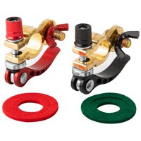 Magideal - 2 Conectores De Terminales De Coche, Abrazadera De Conector Negativo Positivo De Batería Automática