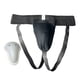 thumbnail image 3 of Protector De Ingle De Taekwondo Para Hombre Seguro Para Agarrar Suspensorio Sanda Sparring Negro XS, 3 of 5