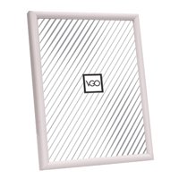 Vgo - Marco Plastico Color Blanco 10X15 Cm