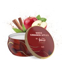 Vela Aromática Febreze Horneada Con Canela Y Manzanas, 325 Ml, 4 Mecha
