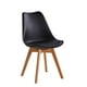 thumbnail image 2 of Pack x4 Sillas de Comedor Tulip Negra Midtown negro, 2 of 4