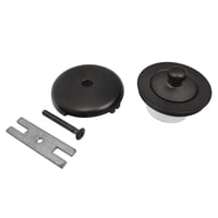 Kit De Conversión De Desagüe Para Bañera Kingston Brass Dlt5301A0, Negro Mate