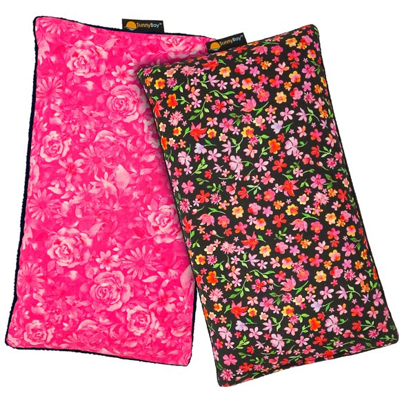 Almohadilla térmica SunnyBay 15x28 cm Rosa para cuello y hombros