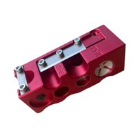 Ioensy - 16 En 1 Afilador De Puntas De Taco De Billar Para Competición Deportiva, Punta De Taco De Snooker Roja