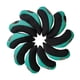 thumbnail image 2 of 10pack Golf Hierro En La Cabeza Conjunto De La Cabeza Cubiertas Cubiertas De Cabeza Verde, 2 of 3