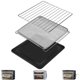 thumbnail image 1 of Kit 3‑en‑1 de Accesorios para Horno GCQFZ 33 cm x 32 cm Acero Inoxidable, 1 of 7