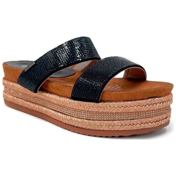 SANDALIAS GLITTER MUJER DREATOnegro36