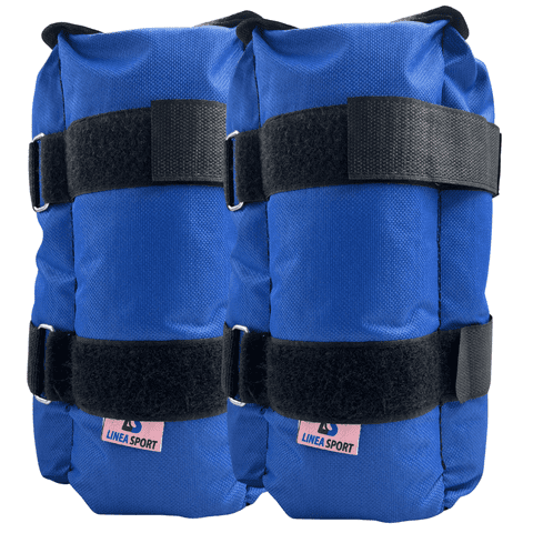 Linea Sport - Par De Pesas Tobilleras Muñequeras 7 Kg C/U Total 14 Kg