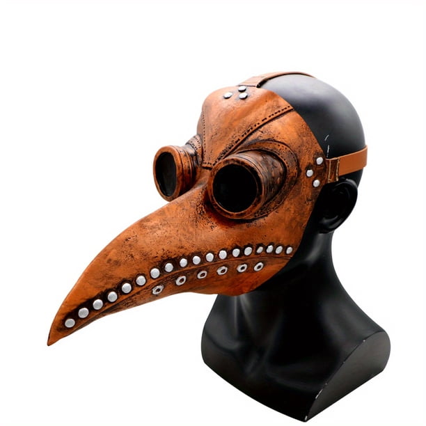 1pc Horror Doctor Mask - Long Beak Latex Halloween Costume for Decorative Headgear
