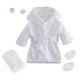 thumbnail image 5 of Accesorios De Fotografía Para Recién Nacidos, Albornoz, Disfraz Para Recién Nacido, Bata De Bebé Para Niños Pequeños, Color Blanco, 5 of 5