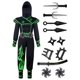 thumbnail image 3 of Disfraz de ninja para niños Spooktacular Creations Muscle Set L, 3 of 7