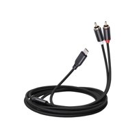 Bothyi - Tipo C A Doble Rca Audio De Alta Compatibilidad Para Mezcladores Teléfonos Amplificadores 2M