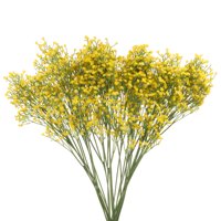 Flores Artificiales Uxcell Amarillo
