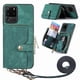 thumbnail image 1 of Funda Tipo Cartera con Correa Cruzada para Samsung Galaxy S20 Ultra Protección Contra Golpes Verde, 1 of 5