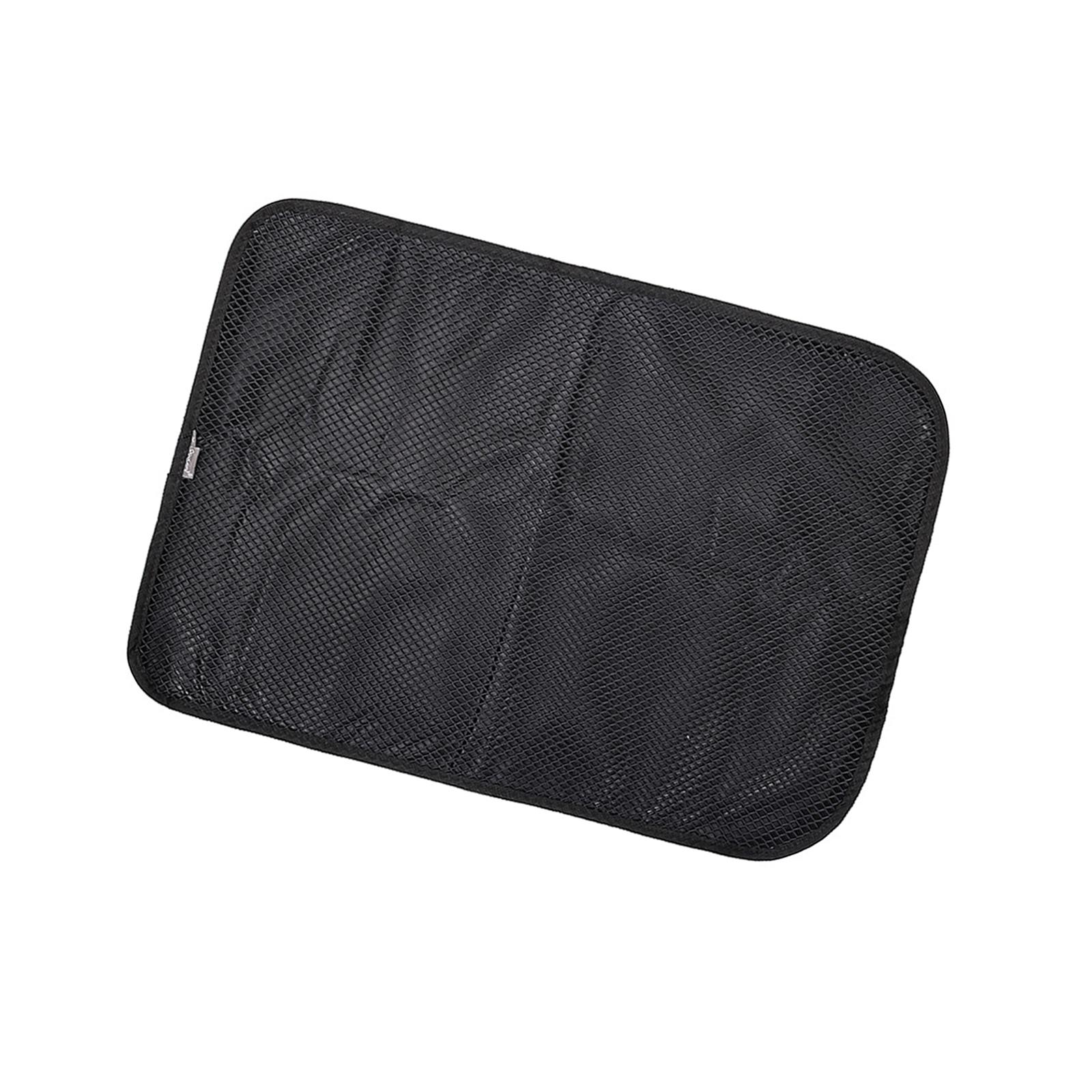 Ioensy - Esterillas Filtrantes Para Arena Para Gatos, Almohadilla De Inodoro Para Gatos De Doble Capa, Lavables, Más Fáciles De Limpiar, L