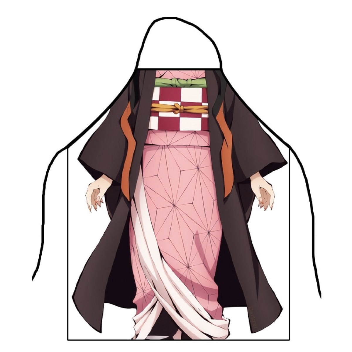 Estoykuku - Delantal Cocina Divertido Nezuko Demon Slayer