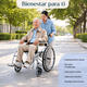 thumbnail image 4 of Silla De Ruedas Llanta Maciza Todo Terreno Plegable Uso Rudo, 4 of 8