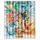 thumbnail image 1 of Cortina de ducha de Pokémon de la serie de dibujos animados japoneses DIY, juego de cortina de baño con ganchos, tamaño 66 x 72 pulgadas, 1 of 3