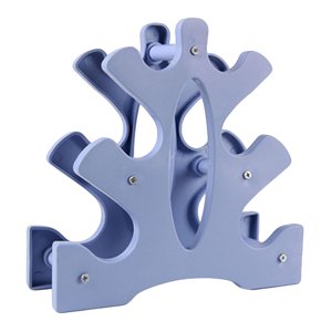 Ioensy - Soporte Duradero Para Pesas Con Mancuernas, Soporte De Levantamiento De Pesas De 3 Niveles Para Oficina En Casa