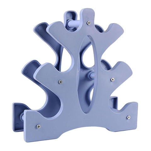 Ioensy - Soporte Duradero Para Pesas Con Mancuernas, Soporte De Levantamiento De Pesas De 3 Niveles Para Oficina En Casa