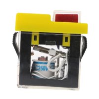 Ioensy - Interruptor Electromagnético 250 V 6 A Interruptor Para Amoladora Taladro Equipo Eléctrico