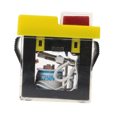 Ioensy - Interruptor Electromagnético 250 V 6 A Interruptor Para Amoladora Taladro Equipo Eléctrico