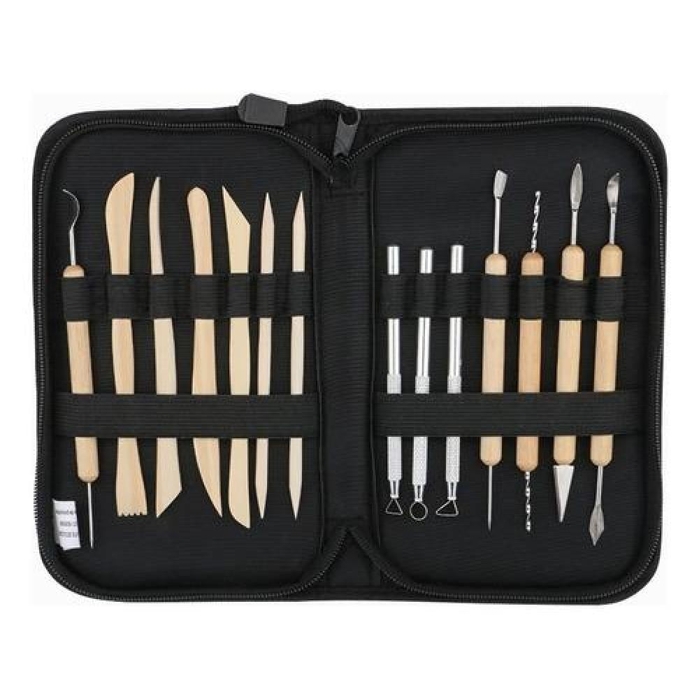 Genérico - Set 14 Herramientas Profesionales Para Esculpido De Arcilla