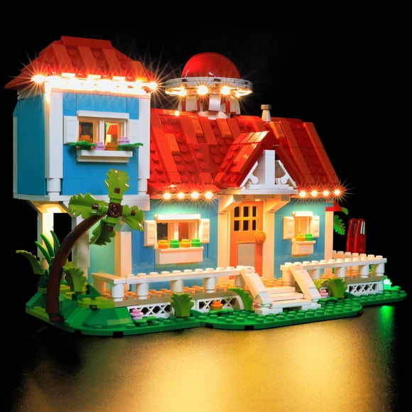 Kit de luces flashebrick para Lego 43268 Casa de Playa de Lilo y Stitch