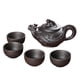 thumbnail image 4 of Juego De Té De Kung Fu Portátil Resistente Al Calor Para El Hogar Para El Salón De Té Del Hotel Al Aire Libre Negro, 4 of 5
