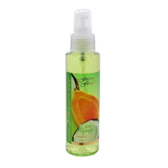 Fragancia corporal en aerosol Forever Florals Hawaii, coco y papaya, 120 ml