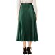 thumbnail image 3 of Falda de Mujer NOMADIC NOOK Cintura Elástica Metálica Midi Plisada para Fiesta 2XL Verde Oscuro, 3 of 7