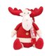 thumbnail image 3 of Lindo Mu?eco De Navidad Sentado Figuritas Juguetes Para Fiesta Vacaciones Celebración Elk, 3 of 3