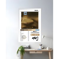 Genérico - Cuadro Milo J La Vida Era Más Corta 24X36 Cm