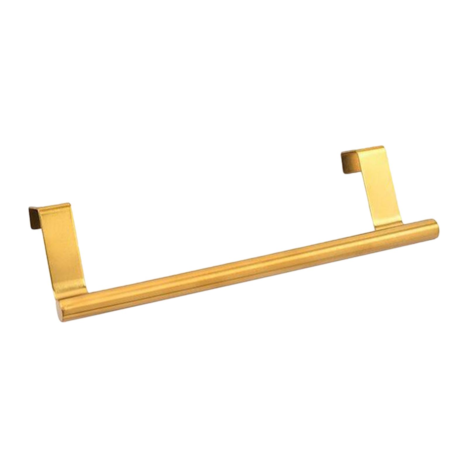 Magideal - Estante De Exhibición Y Almacenamiento De Toallero Sobre Gabinete, Estante Para Colgar En Gabinete O Puerta, Colgador Decorativo, Organizador De Metal , Los 23,5Cm 235 Cm