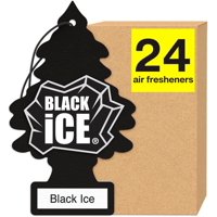 Jj Group - Pino Aromatico Black Ice Negro Little Trees Pack 24 Unidades