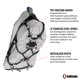 thumbnail image 4 of Crampon de tracción Kahtoola MICROspikes Ghost - Lava - M, 4 of 5