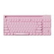 thumbnail image 5 of Teclado Mecánico Para Juegos Rainbow Retroiluminado Para Gamer Office Worker Desktop Pink, 5 of 5