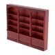 thumbnail image 2 of 1/12 Escala Casa De Mu?ecas Muebles En Miniatura Estantería De Madera Gabinete Estantería, 2 of 3