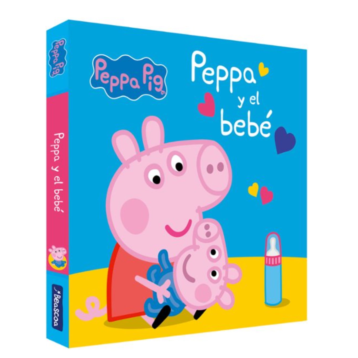 Beascoa - Libro Peppa Pig Carton - Peppa Pig Y El Bebe