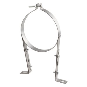 Bothyi - Puño De Chimenea Correa De Pared Soporte De Pared Piezas De Chimenea Soporte De Soporte De Tubo De Casa