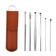 thumbnail image 1 of 6Pcs/Set Stainless Steel Ear Care Cleaning Tool Earpick Cleaner Curette Spoon Health Care Earpick Ear Wax Pickers Remover Tool, 1 of 3