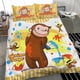 thumbnail image 1 of Curious George Bedding Set Soft Donna Cover Set Bedroom Decor Kids Gifts3-Piece Bedding Set (1 Duvet Cover + 2 Pillow Shams), 1 of 5