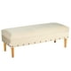 thumbnail image 2 of Banqueta Provenza Tachas 2c Felpa 04 Beige, 2 of 2